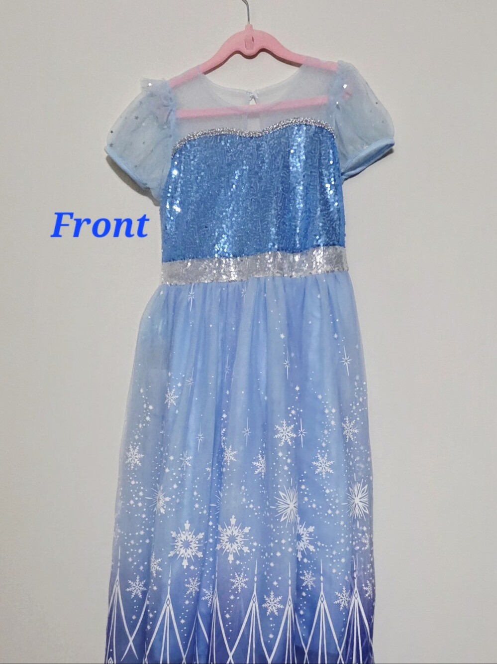 NEW NEVER WORN Light-up Elsa Princess Gown